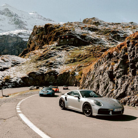 Europa - banner tour porsche